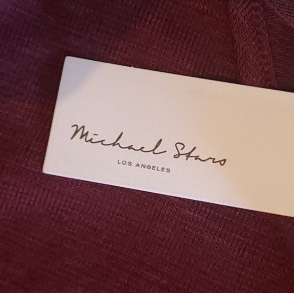 🆕️ Michael Stars V-Neck Dress. Relaxed Top & Fitted Bottom. NWT - Picture 6 of 10